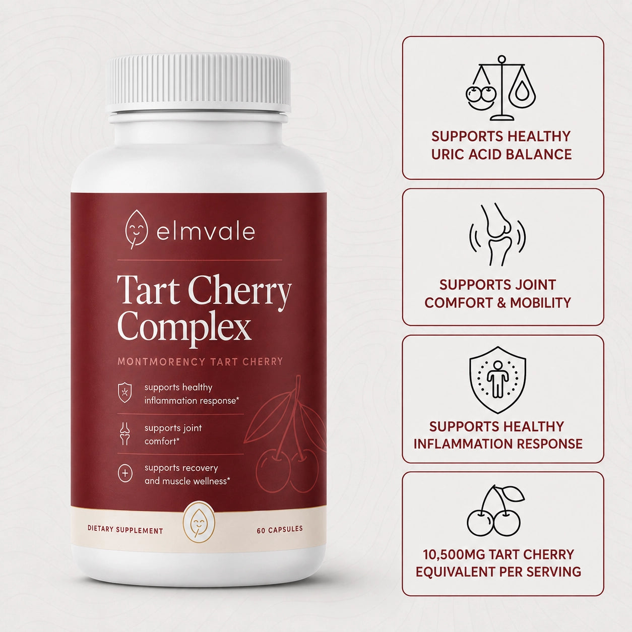 Tart Cherry Capsules (10,500mg)